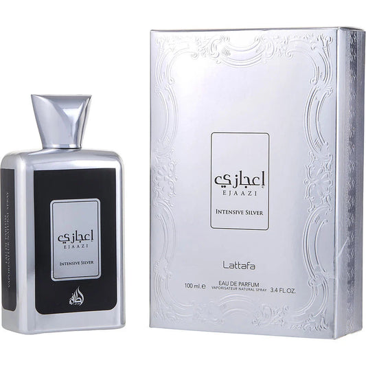 Lattafa Ejaazi Silver Intense Masculino