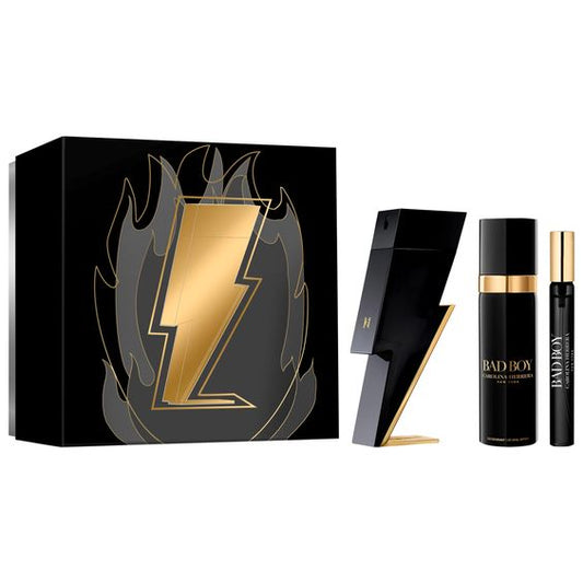 Carolina Herrera Bad Boy Edt Set Men