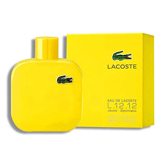 Lacoste Eau de Lacoste L.12.12 Amarelo (Amarelo) Lacoste Edt Homens